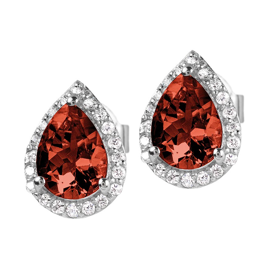 

Jacques Lemans Boucles d'oreilles à fermoir à poussette SE-O106C 925 Argent