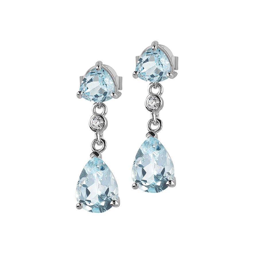 

Jacques Lemans Boucles d'oreilles SE-O108B 925 Argent