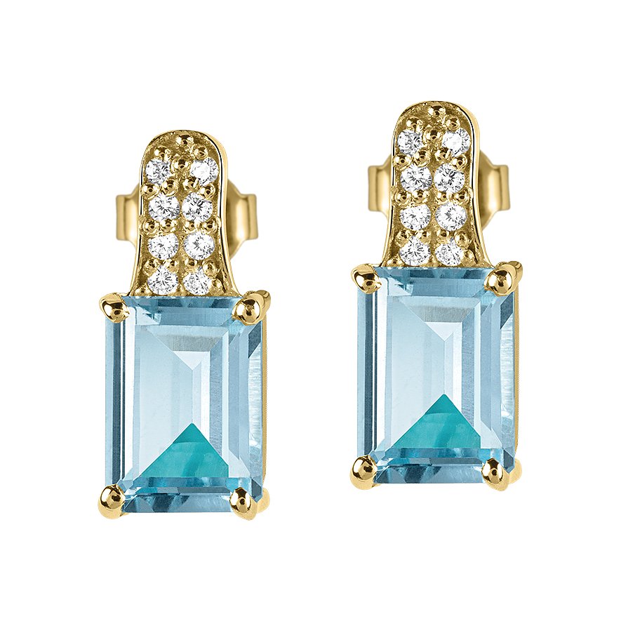 

Jacques Lemans Boucles d'oreilles à fermoir à poussette SE-O114H 925 Argent