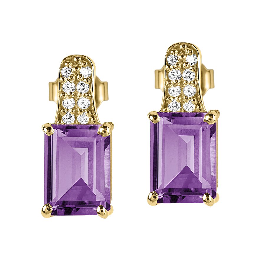 Jacques Lemans Boucles d'oreilles à fermoir à poussette SE-O114I 925 Argent