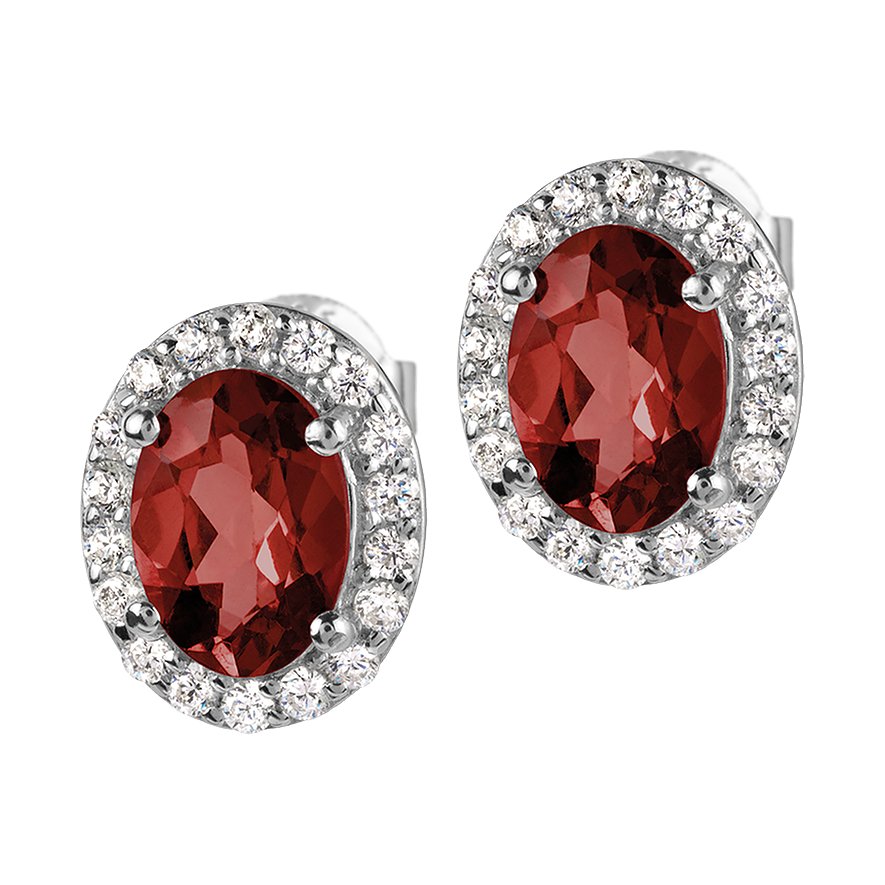 

Jacques Lemans Boucles d'oreilles à fermoir à poussette SE-O116D 925 Argent