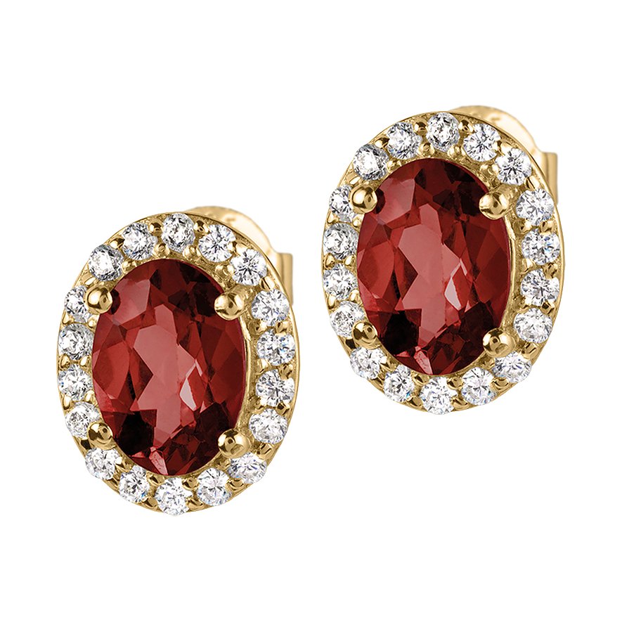 

Jacques Lemans Boucles d'oreilles à fermoir à poussette SE-O116H 925 Argent