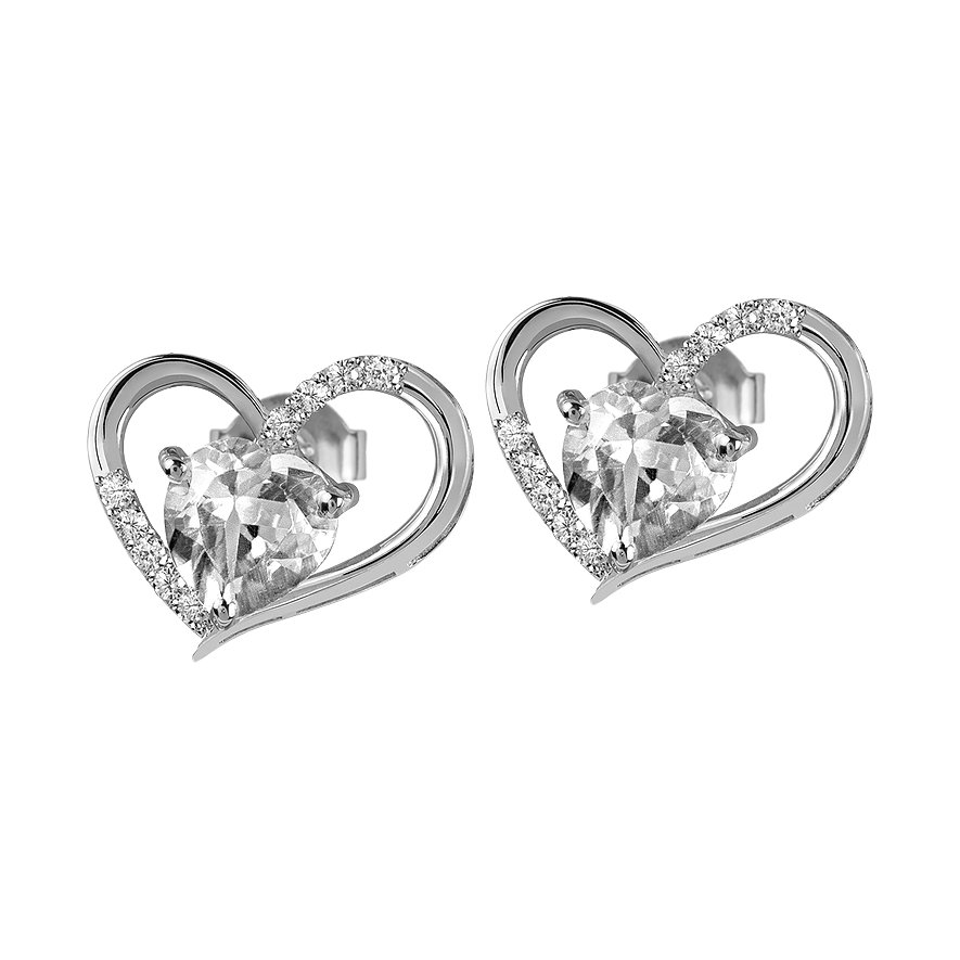 

Jacques Lemans Boucles d'oreilles à fermoir à poussette SE-O118A 925 Argent