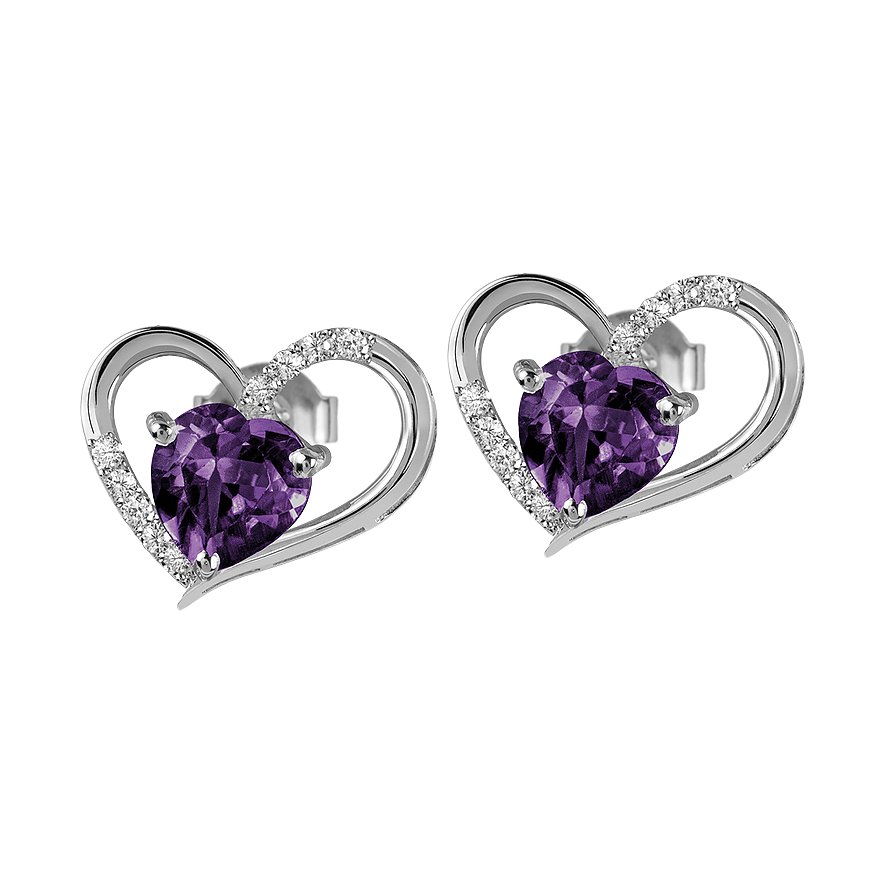 

Jacques Lemans Boucles d'oreilles à fermoir à poussette SE-O118E 925 Argent