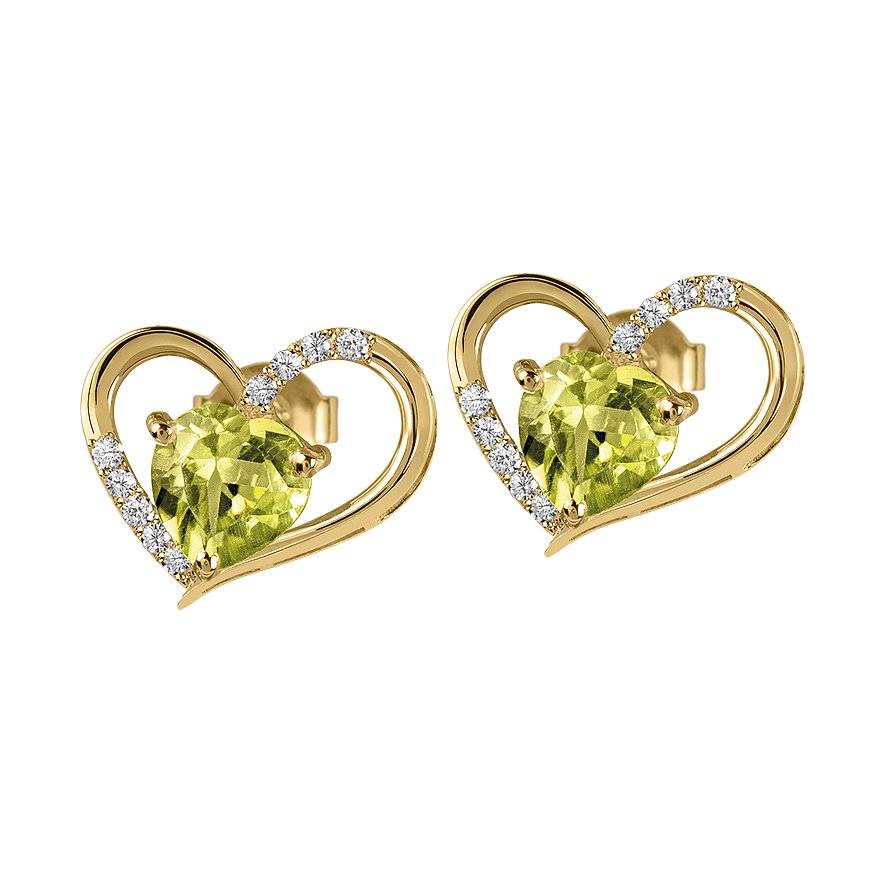 

Jacques Lemans Boucles d'oreilles à fermoir à poussette SE-O118G 925 Argent