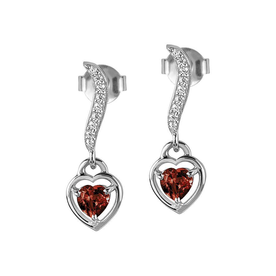 

Jacques Lemans Boucles d'oreilles à fermoir à poussette SE-O120D 925 Argent