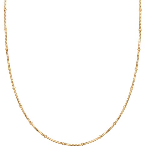 Caï Halsschmuck aus 925er Silber mit Kugeln.