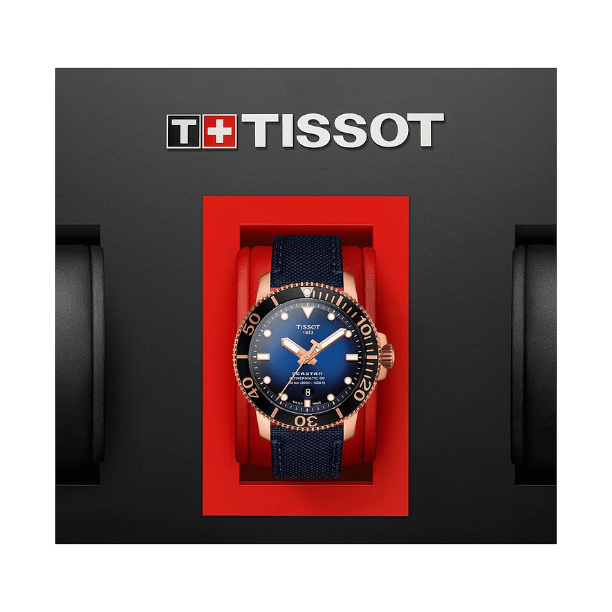 Tissot Herrenuhr Seastar 1000 Powermatic 80 T1204073704100
