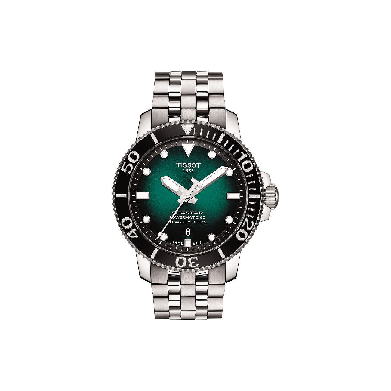 Tissot Herrenuhr Seastar 1000 Powermatic 80 T1204071109101