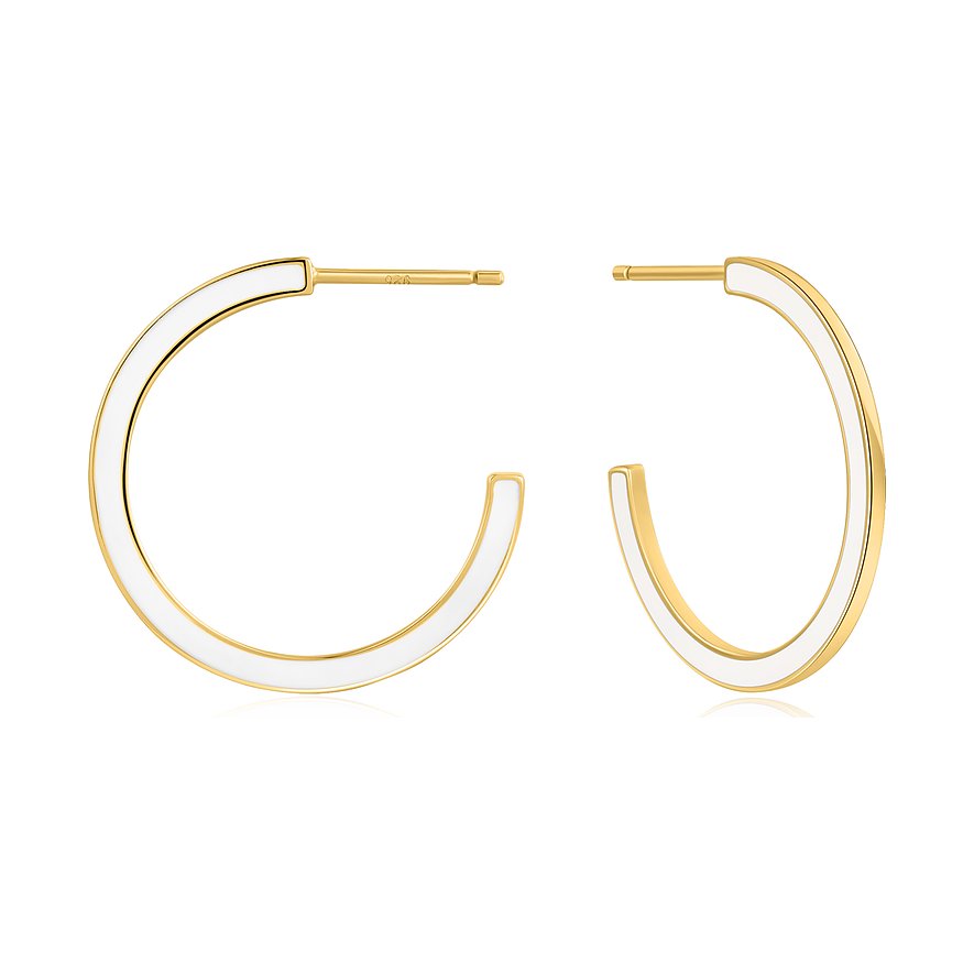 

Ania Haie Boucles d'oreilles à fermoir à poussette E028-06G-W 925 Argent