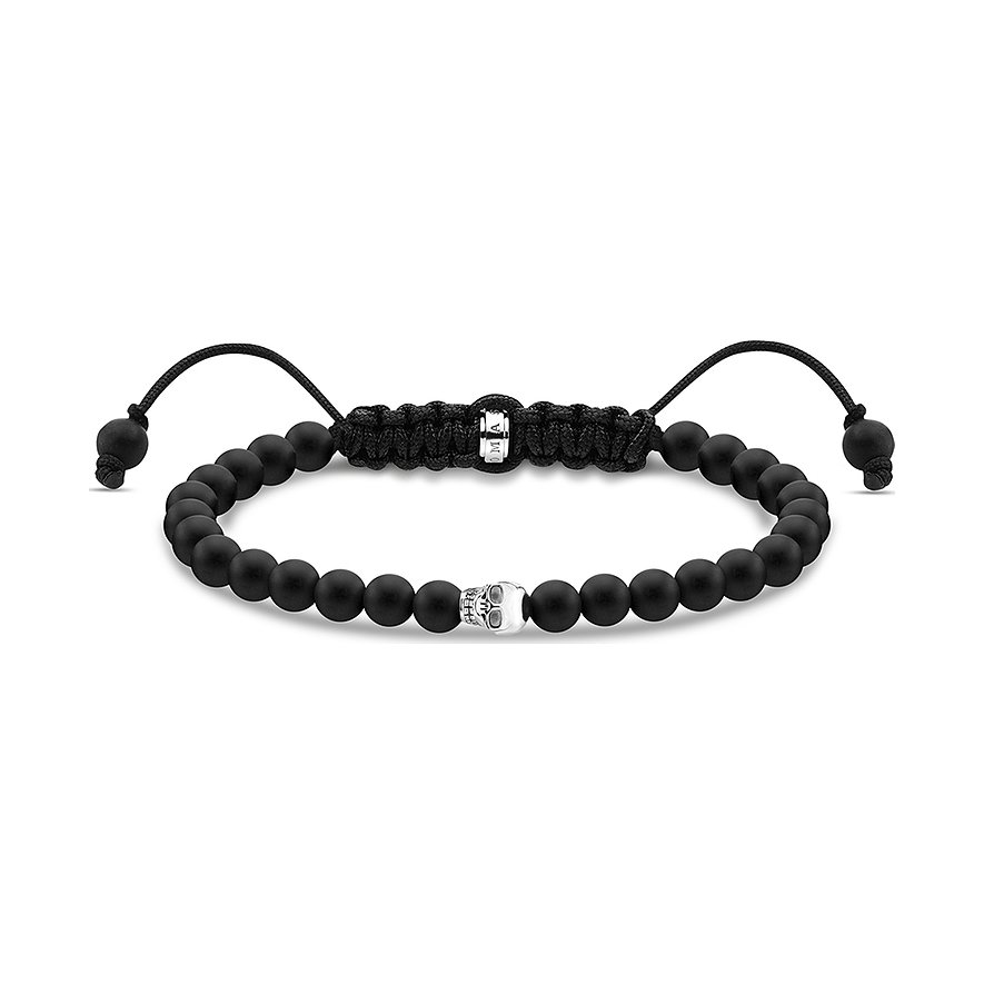 

Thomas Sabo Bracelet Rebel at heart A2015-811-11-L22V 925 Argent, Perlon/nylon