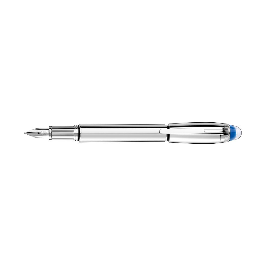 Montblanc Füllfederhalter StarWalker Metal, Unisex, Metall, silber