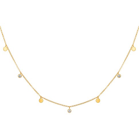 Collana Caï in argento 925 con zircone.