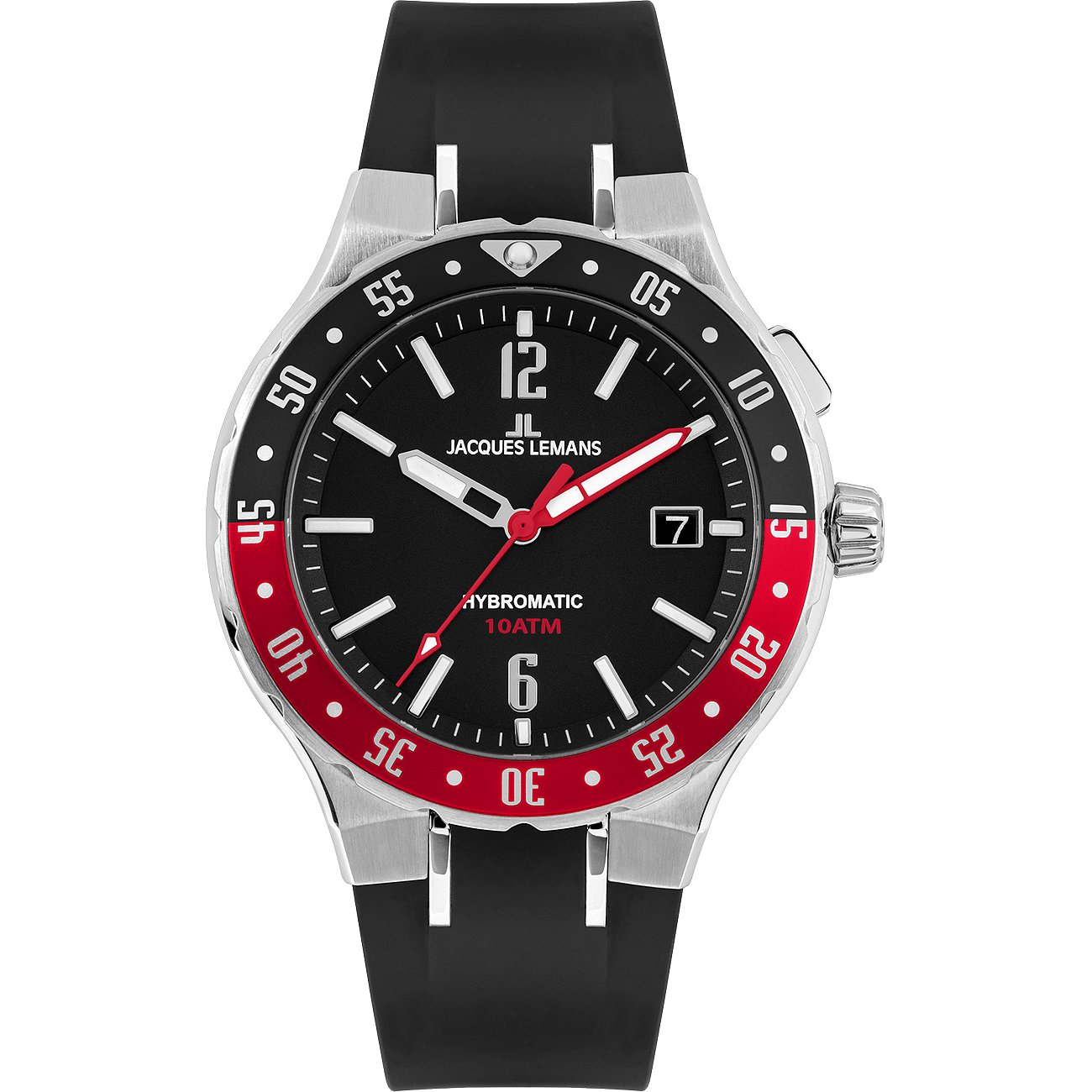 Jacques Lemans Herrenuhr Hybromatic 1-2109A