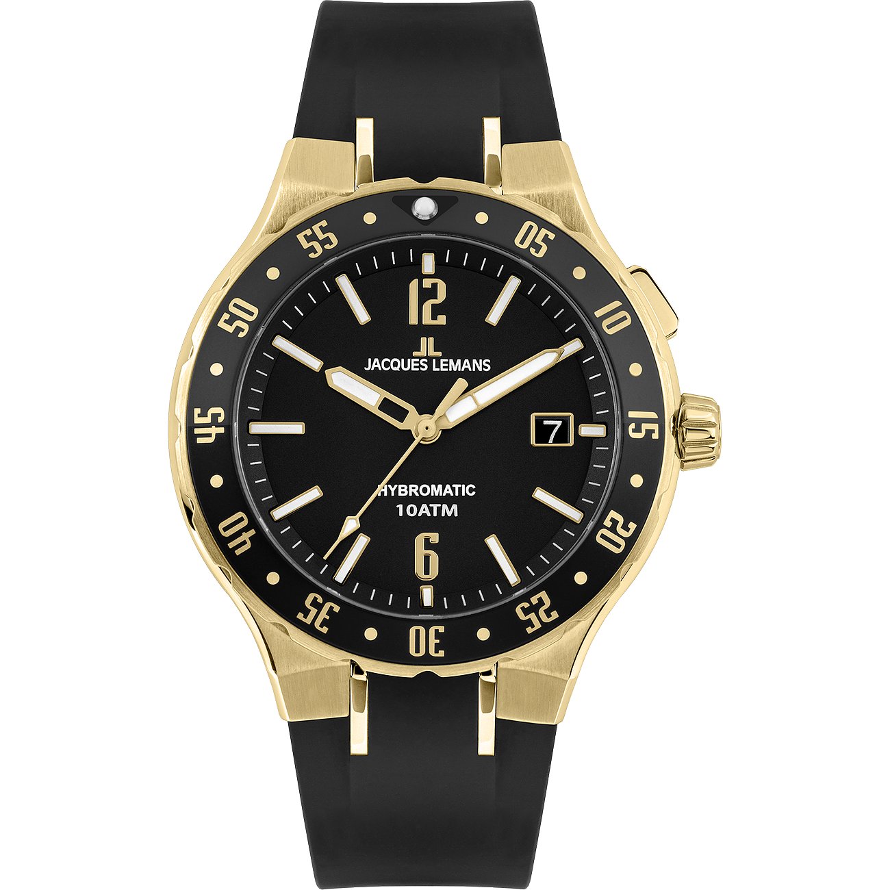 Jacques Lemans Herrenuhr Hybromatic 1-2109E