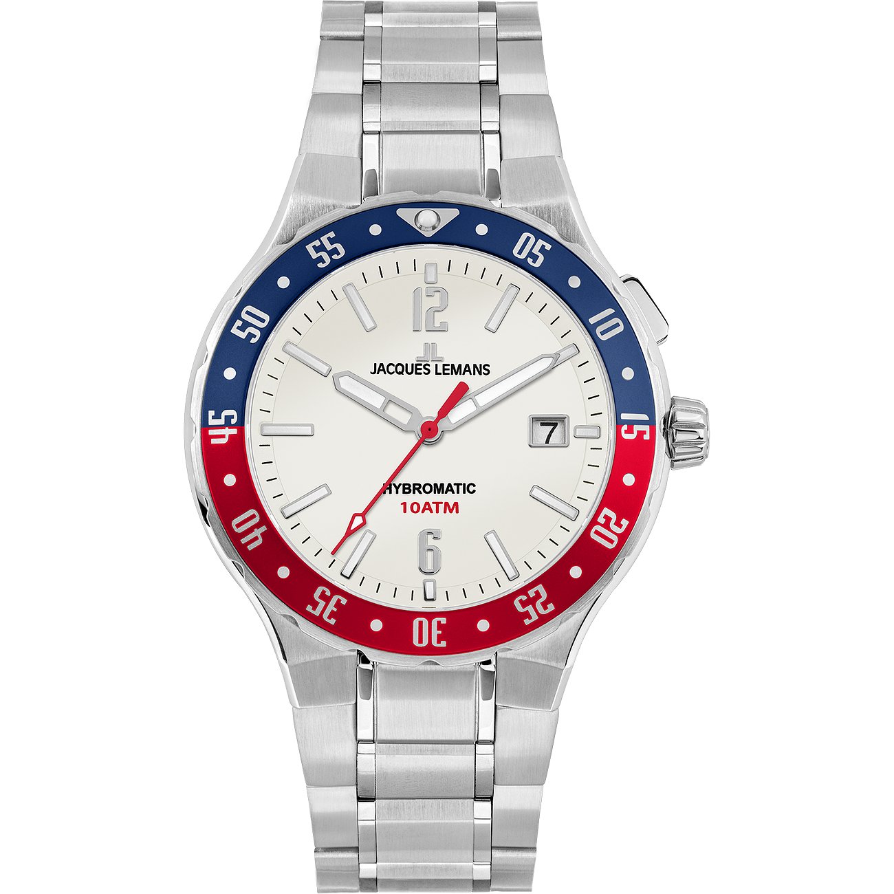 Jacques Lemans Herrenuhr Hybromatic 1-2109G