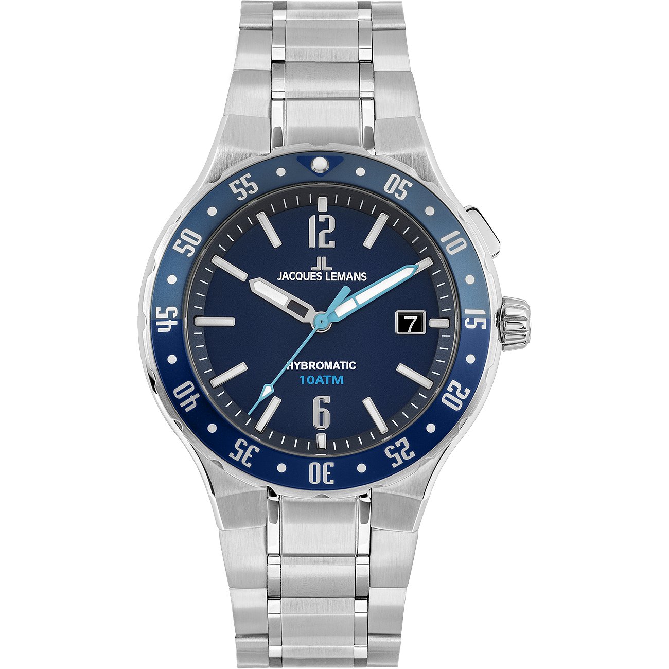 Jacques Lemans Herrenuhr Hybromatic 1-2109H