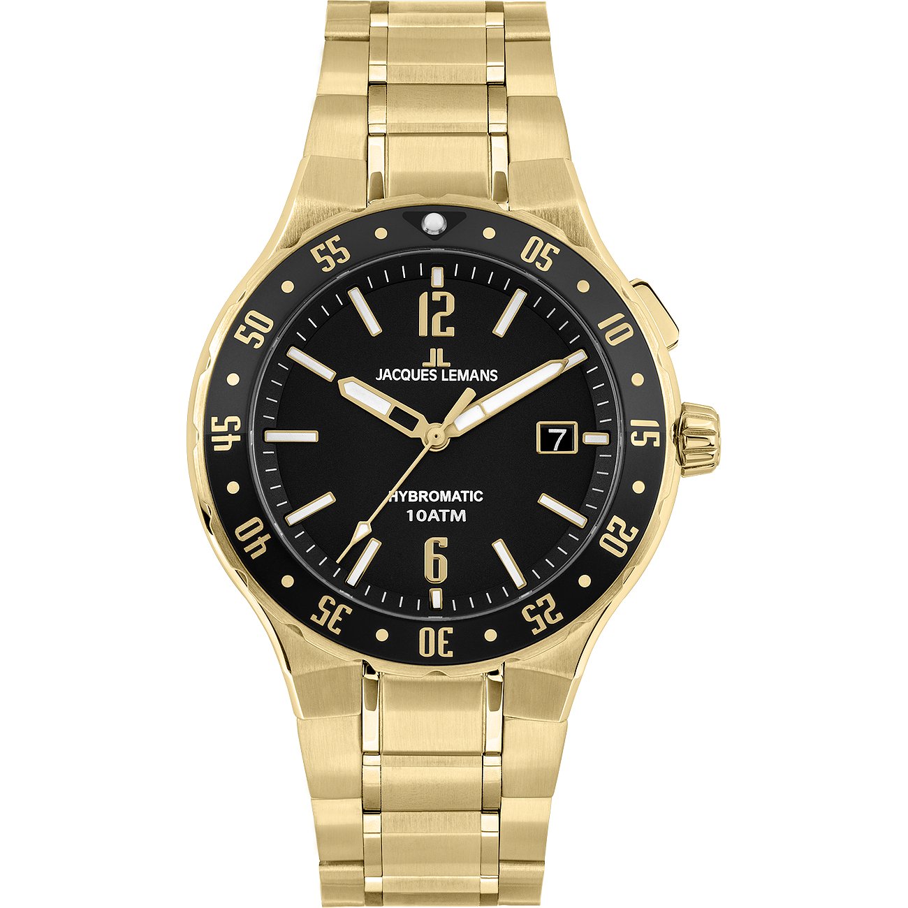 Jacques Lemans Herrenuhr Hybromatic 1-2109J