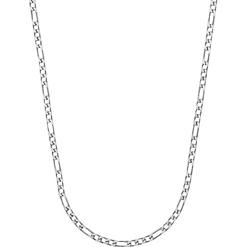 FAVS Figaro-Kette aus 925er Silber, poliert.