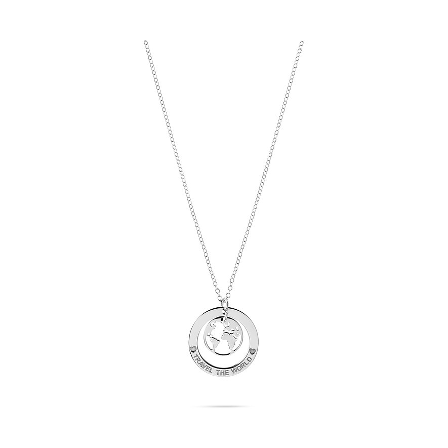 FAVS Kette - kurz, Damen, 925er Silber, Kettenlänge: 40 cm, silber