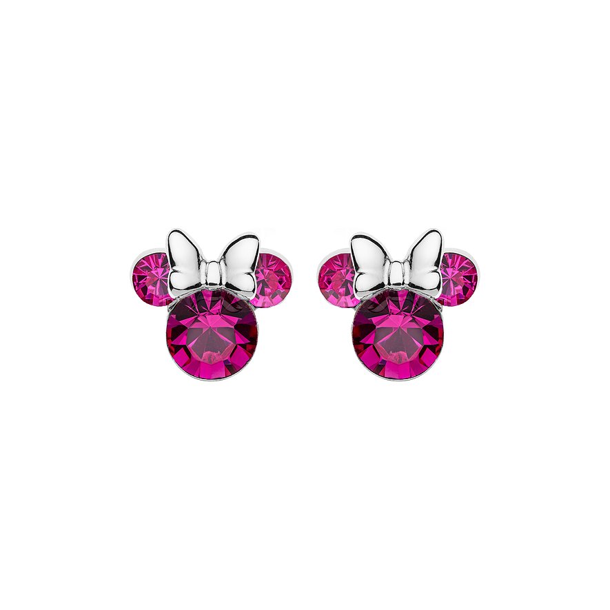 Disney Boucles d'oreilles à fermoir à poussette Minnie Mouse ES00013OCTL.CS