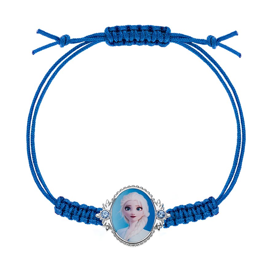 

Disney Bracelet pour enfants Frozen II BS0002SRJL.CS Textile, 925 Argent