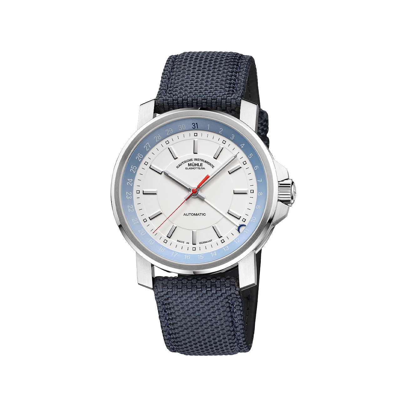 Mühle-Glashütte Herrenuhr 29er Big M1-25-32 NB