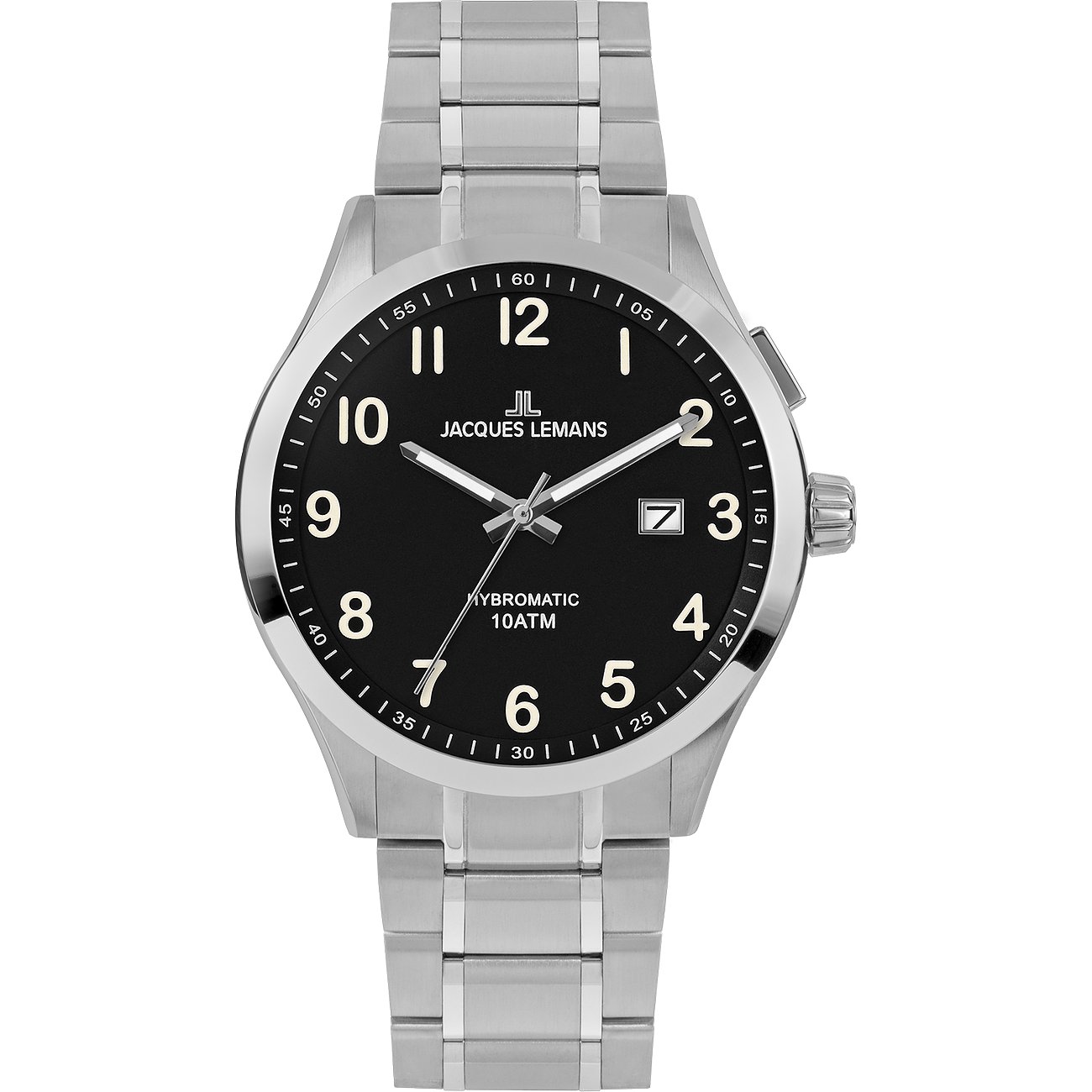 Jacques Lemans Herrenuhr Hybromatic 1-2130H