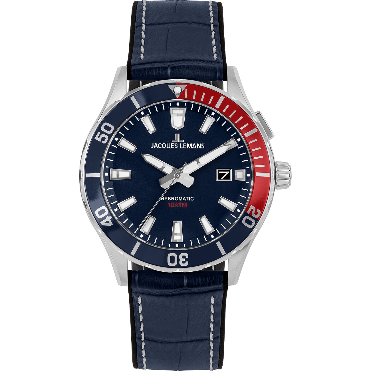 Jacques Lemans Herrenuhr Hybromatic 1-2131B