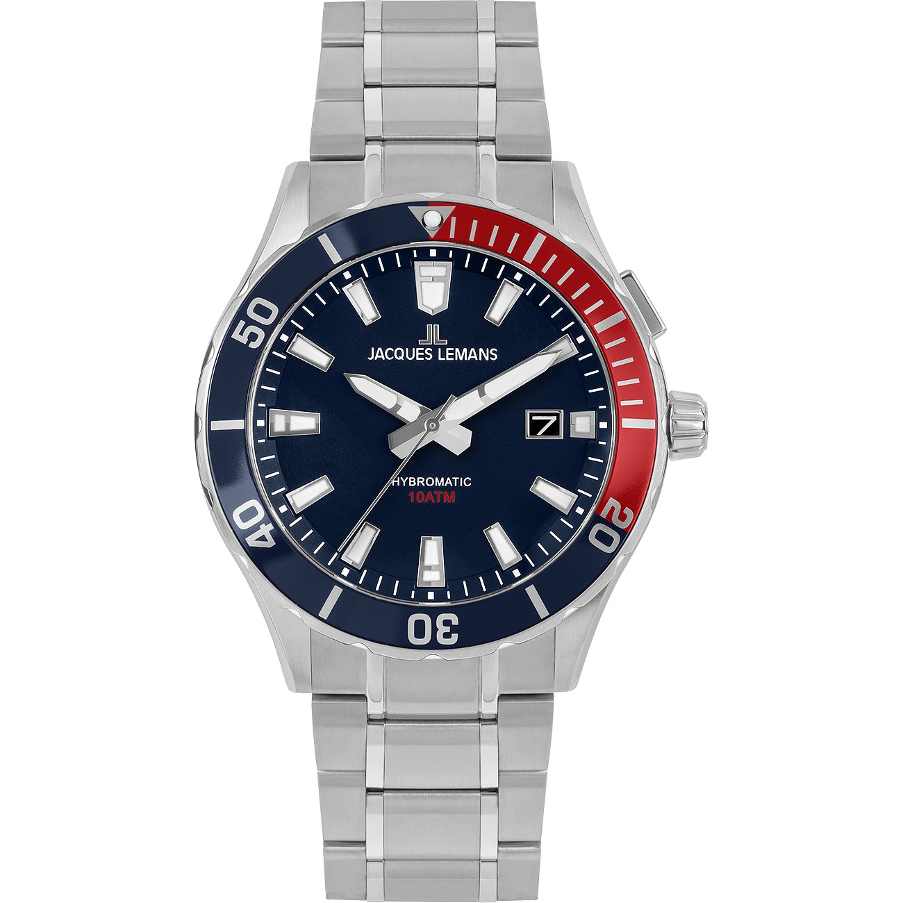 Jacques Lemans Herrenuhr Hybromatic 1-2131E