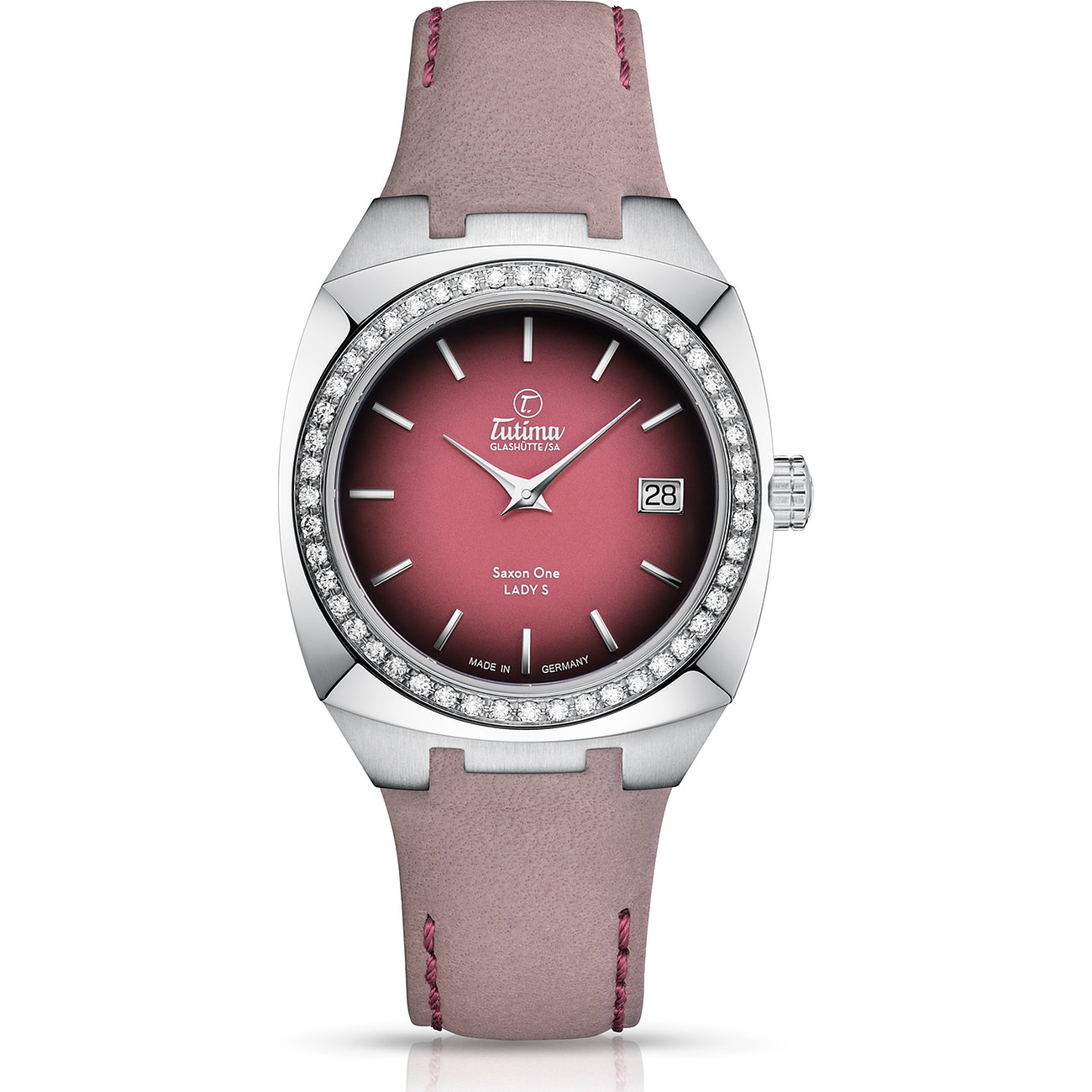 Tutima Glashütte Damenuhr Saxon One 6703-08