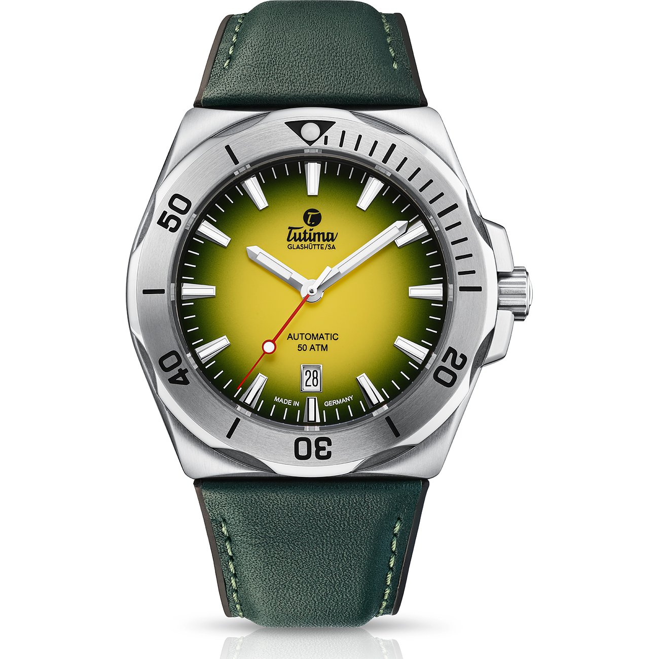 Tutima Glashütte Taucheruhr M2 Seven Seas S 6155-09