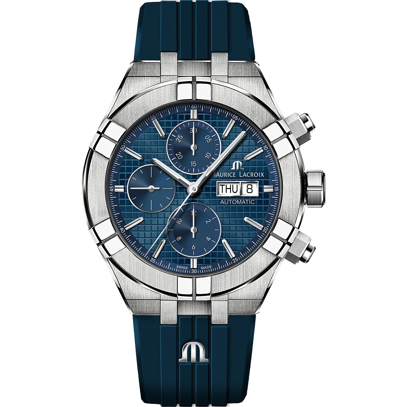 Maurice Lacroix Herrenuhr Chronograph AI6038-SS000-430-4
