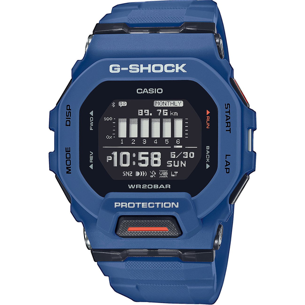 Casio Herrenuhr G-SHOCK G-SQUAD GBD-200-2ER