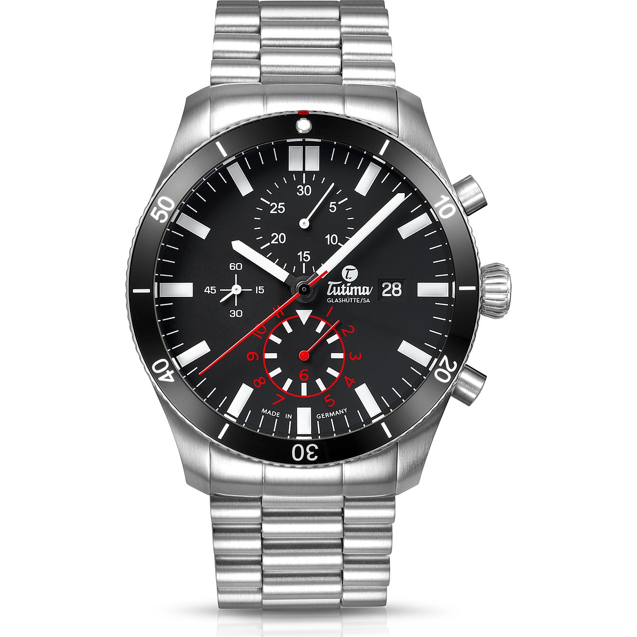 Tutima Glashütte Chronograph 6401-02