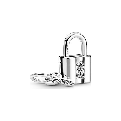 Pandora Anhänger aus 925er Silber mit Zirkonia.