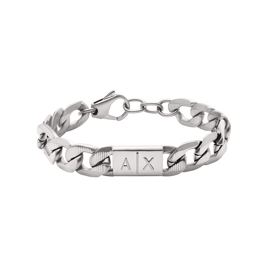 armani exchange bracelet axg0077040 acier inoxydable