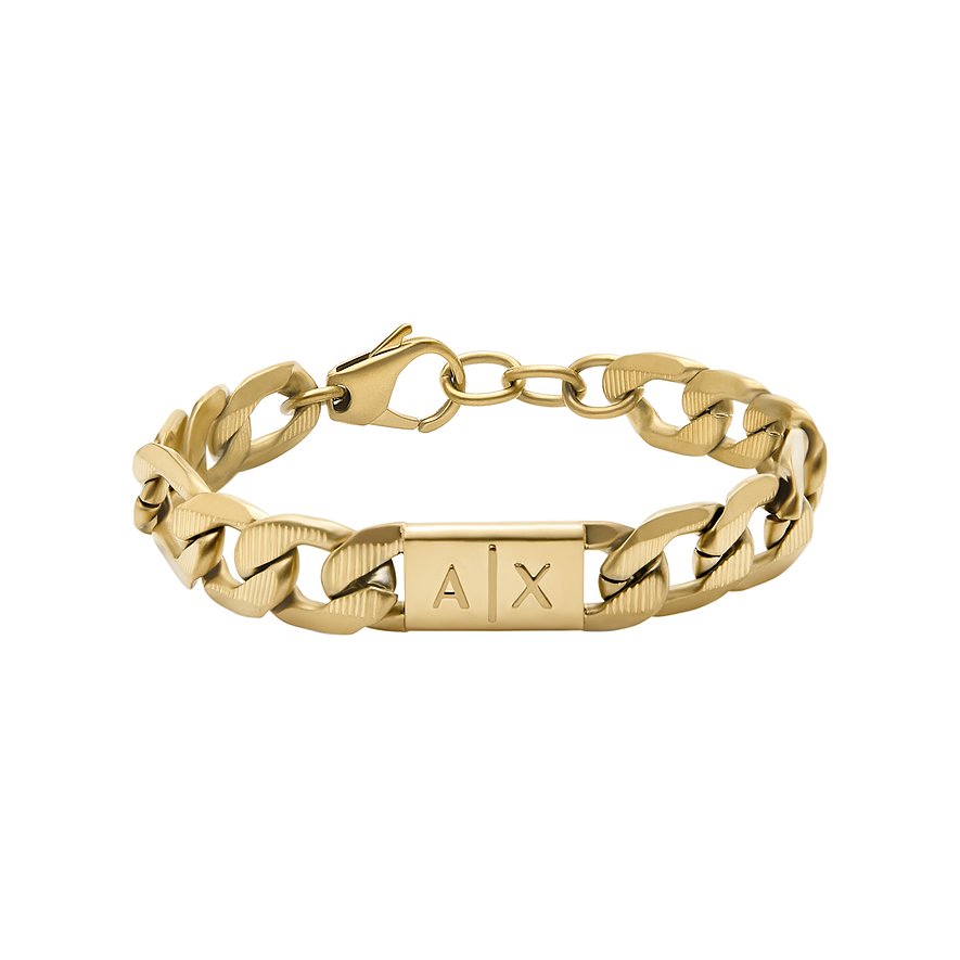 armani exchange bracelet axg0078710 acier inoxydable
