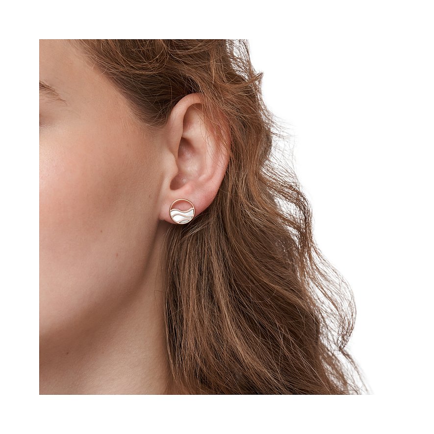 Skagen Boucles d'oreilles à fermoir à poussette Agnethe SKJ1536791