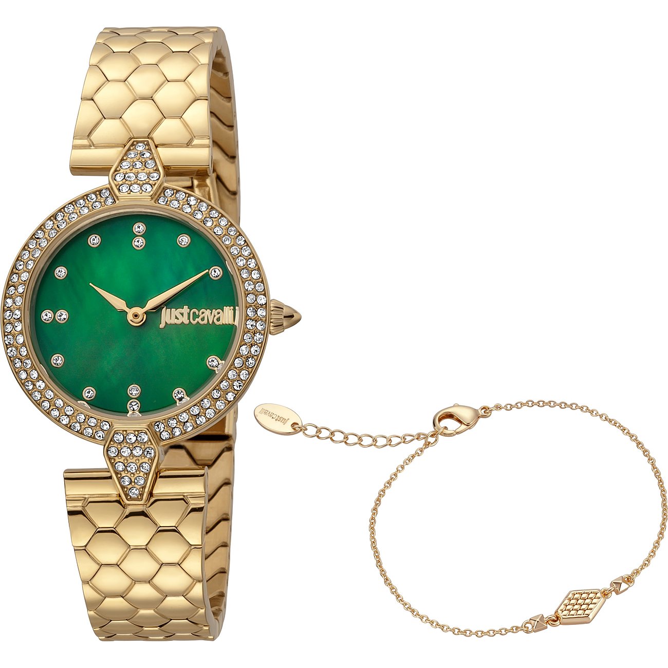 Just Cavalli Horloge set Glam JC1L159M0065 altijd gescherp geprijsd bij VALMANO