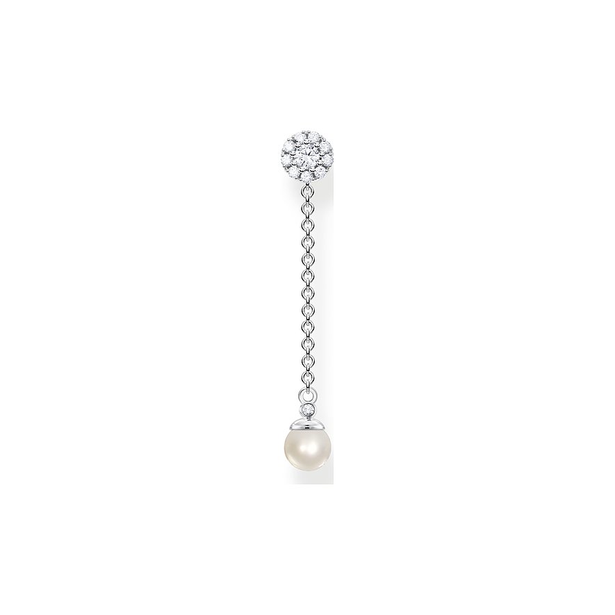 

Thomas Sabo Enkele oorbellen Charming H2238-167-14 Zilver 925