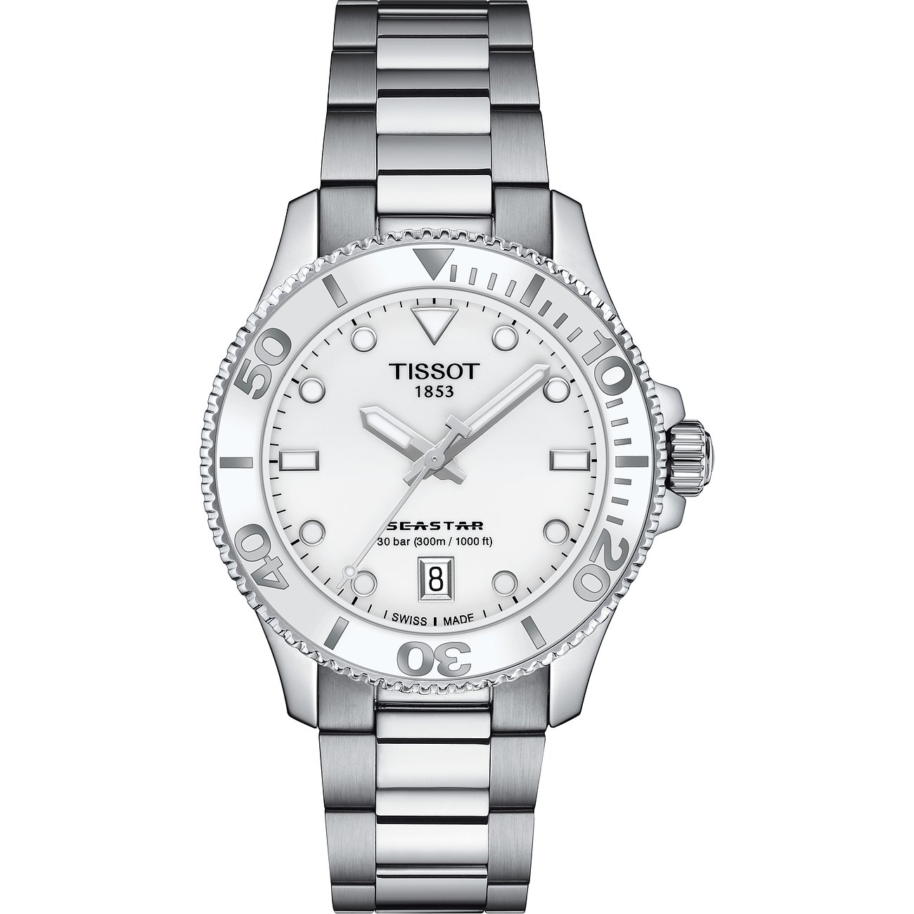 Tissot Uhren-Set inkl. Wechselarmband Seastar 1000 T1202101101100