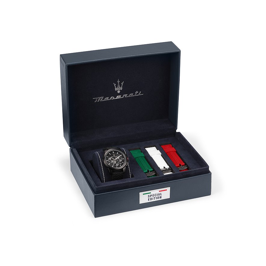Maserati Klockset ink. klockarmband Successo R8871648005