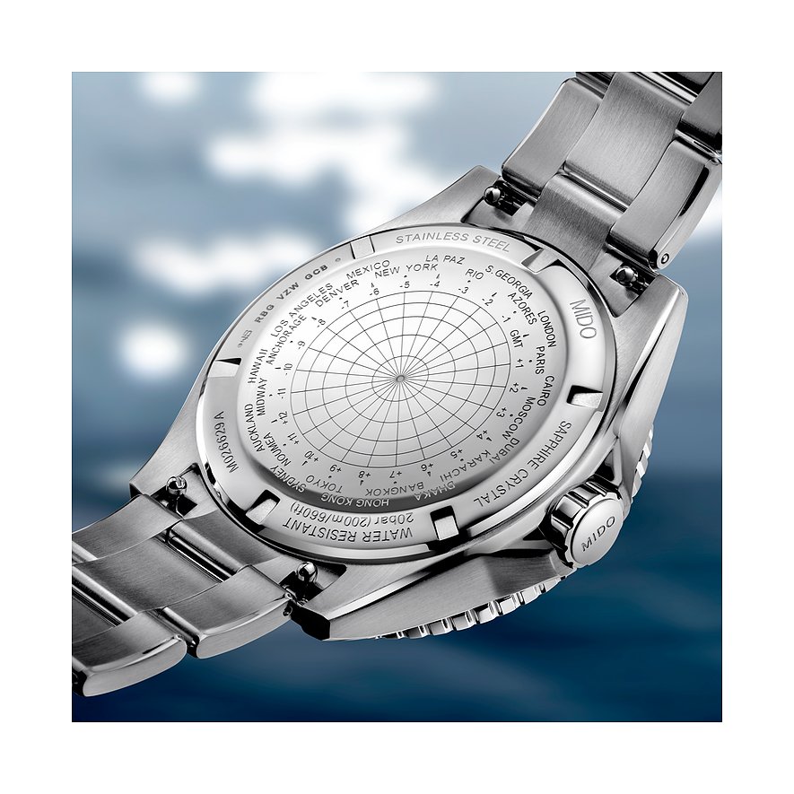 Mido Uhren-Set inkl. Wechselarmband Ocean Star GMT M0266291104100