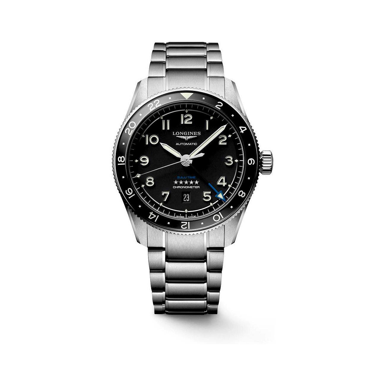 Longines Herrenuhr Longines Spirit Zulu Time L38124536