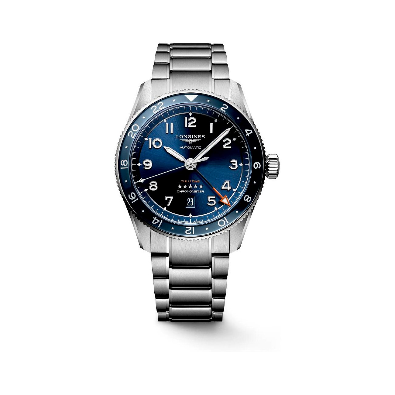 Longines Herrenuhr Longines Spirit Zulu Time L38124936