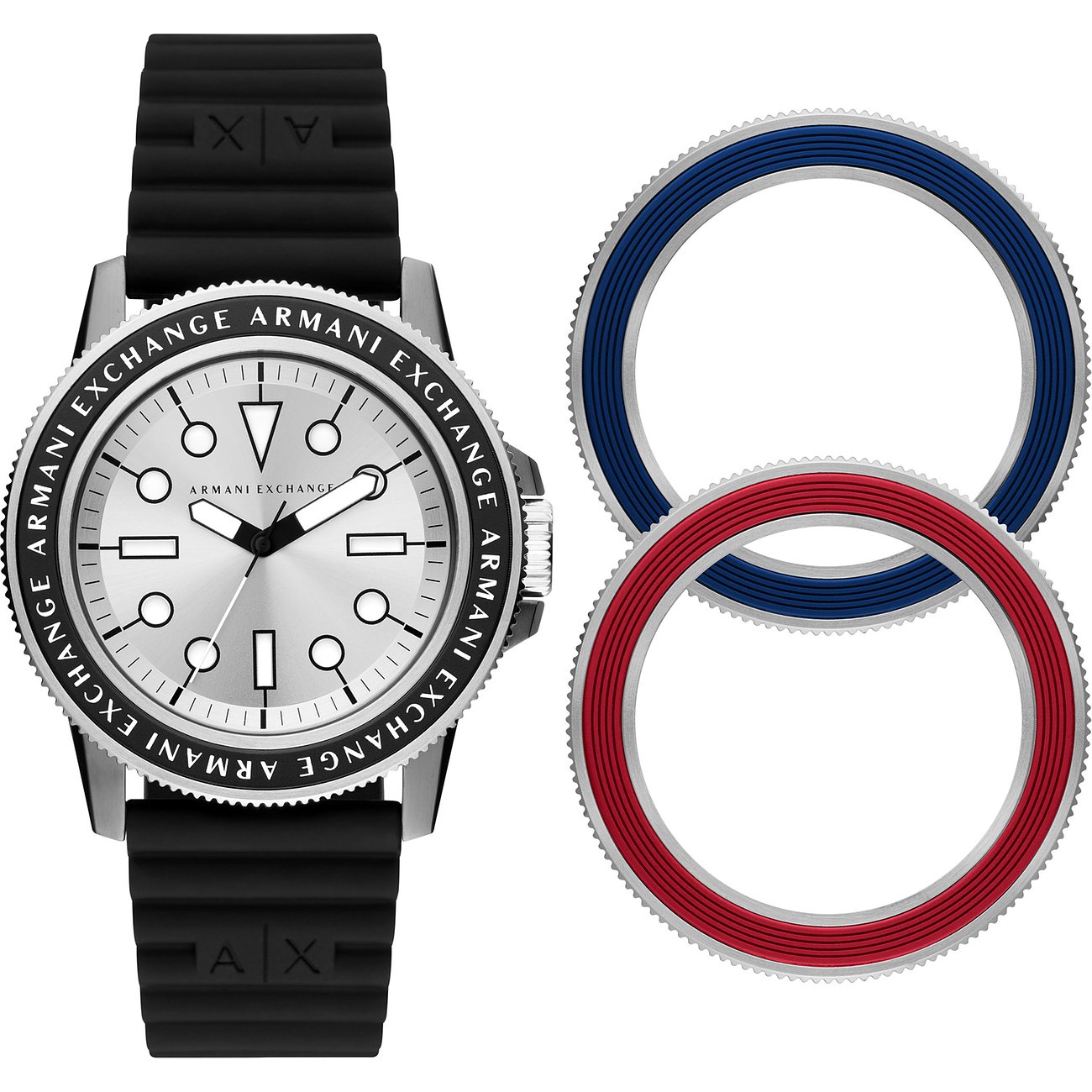 Armani Exchange Herrenuhr AX7136SET