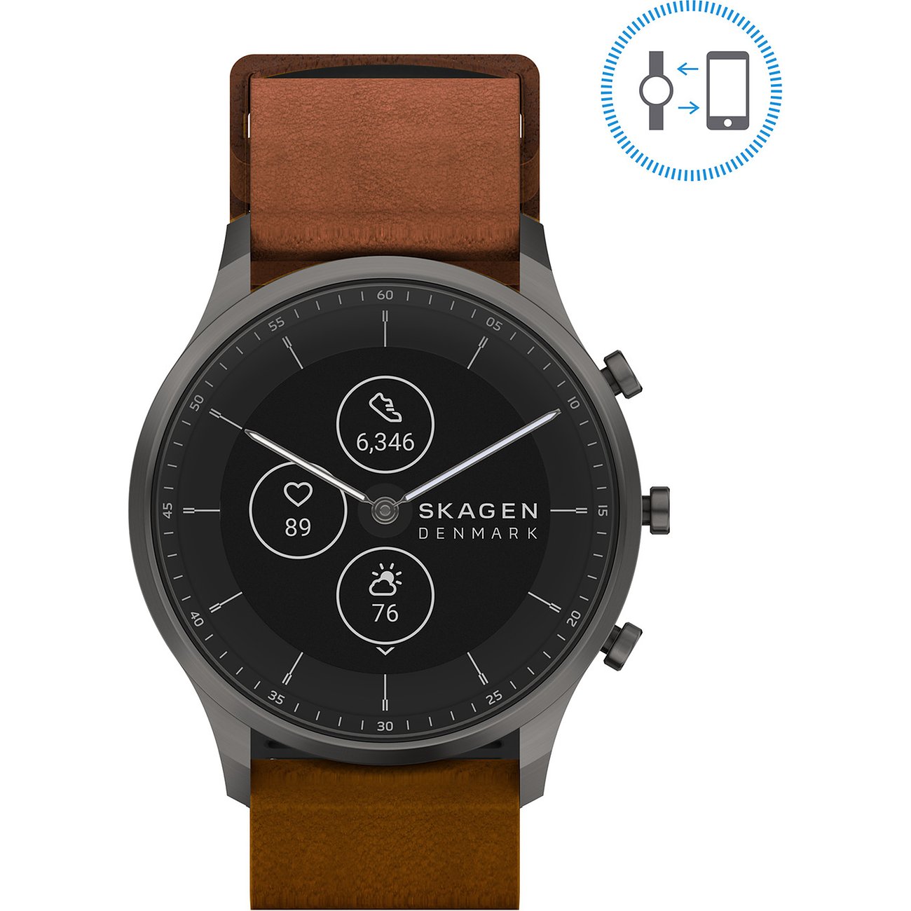 Skagen Connected Smartwatch Gen 6 Jorn SKT3201 altijd gescherp geprijsd bij VALMANO