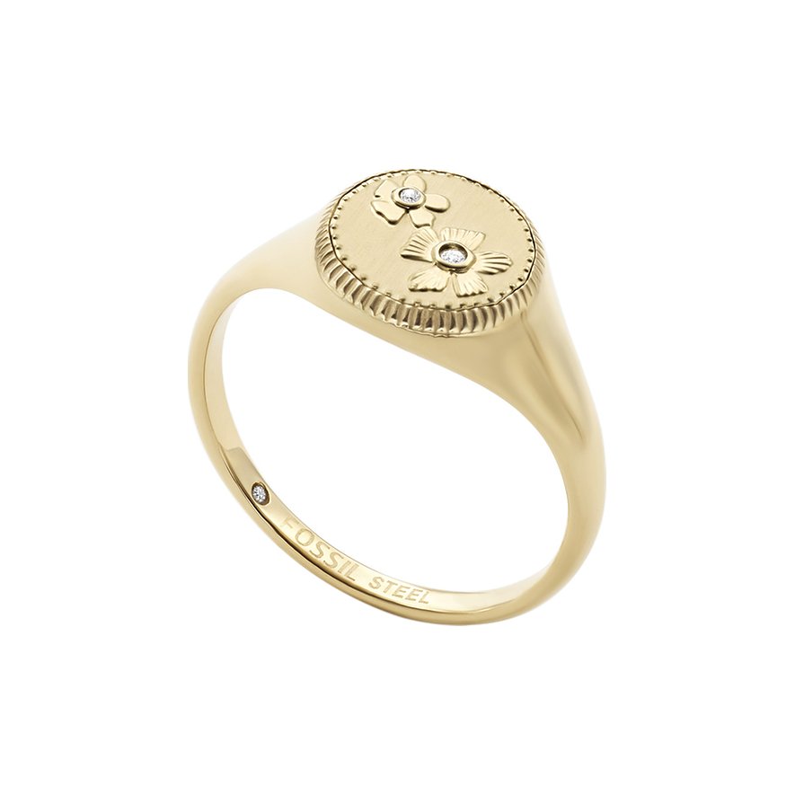 

Fossil Damenring Georgia JF04017710 Edelstahl