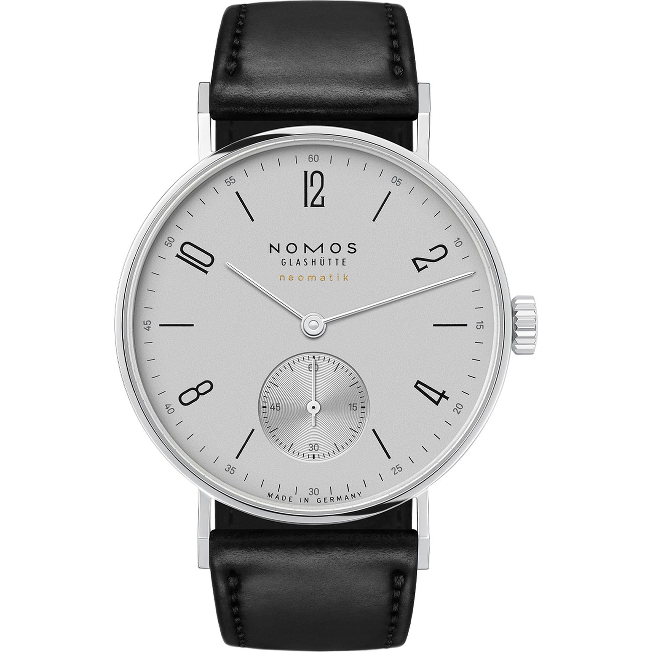Nomos Glashütte Unisexuhr Tangente neomatik platingrau 189